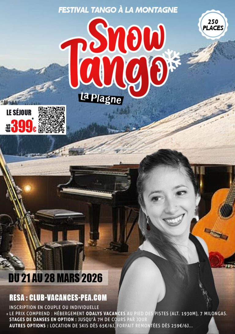 Séjour Snow Tango La Plagne 2026