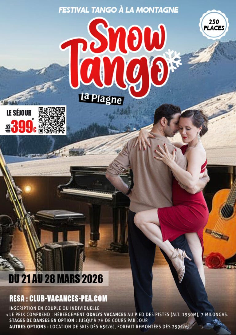 Séjour Snow Tango La Plagne 2026