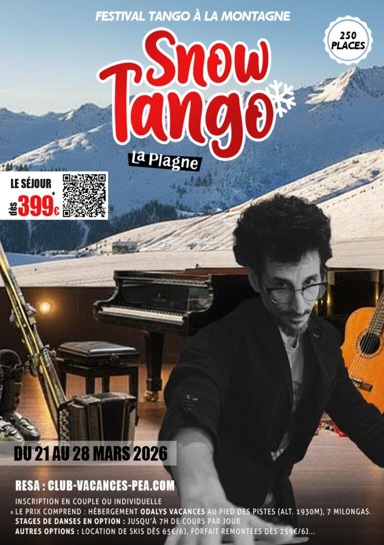 Séjour Snow Tango La Plagne 2026