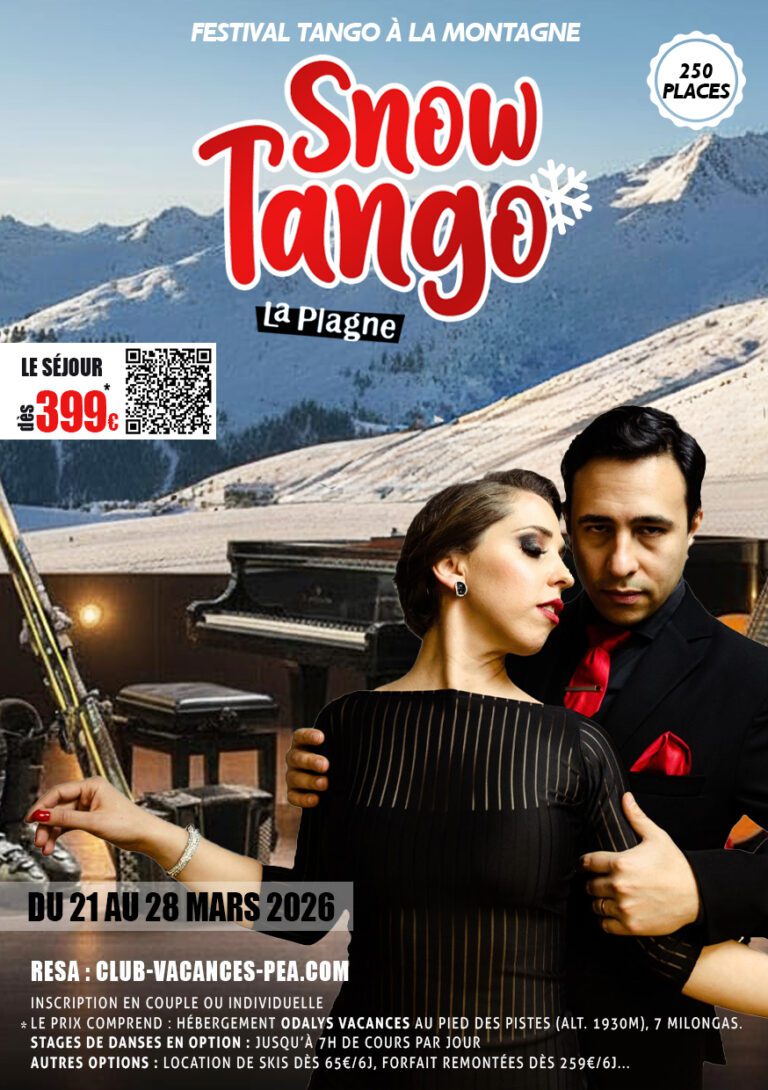 Séjour Snow Tango La Plagne 2026
